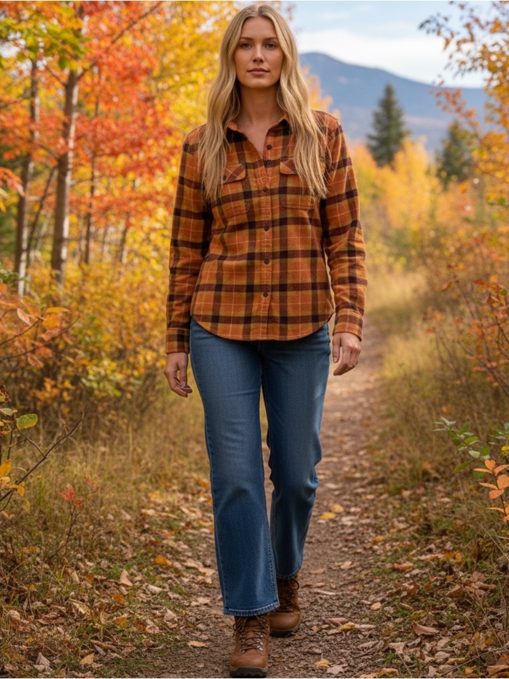 PATAGONIA ORGANIC COTTON PERFECT FALL PLAID FLANNEL SHIRT COZY SOFT SIZE SMALL - Picture 2 of 14